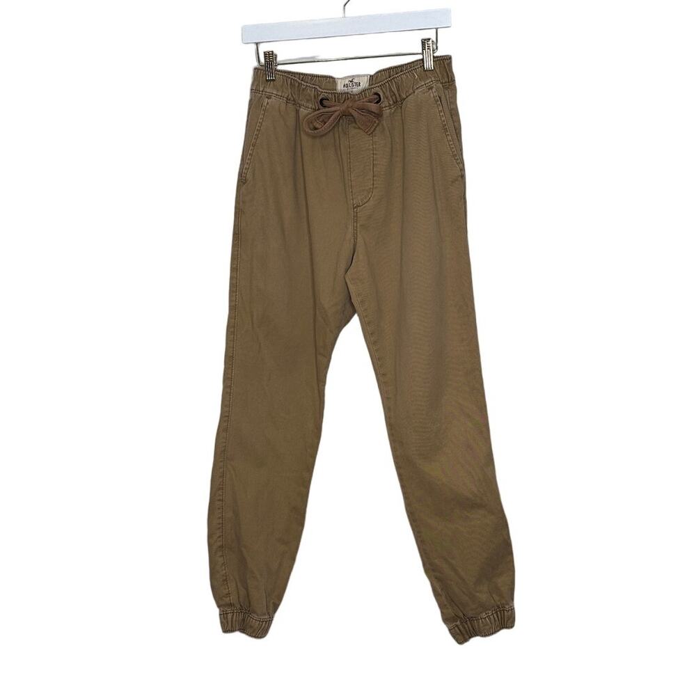 Hollister Men's Tan Jogger Pants size medium